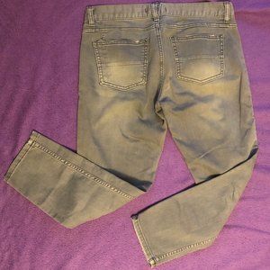 Free People Gray Cropped Jeans, Size 27 Waist